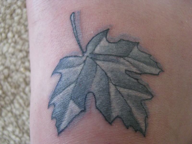 Canadian+maple+leaf+tattoo